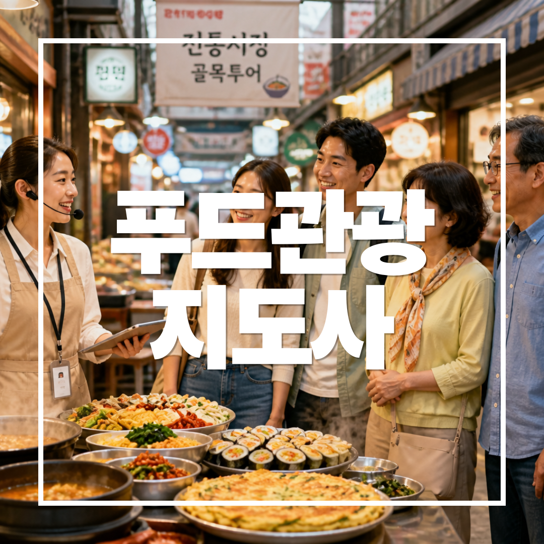 푸드관광지도사