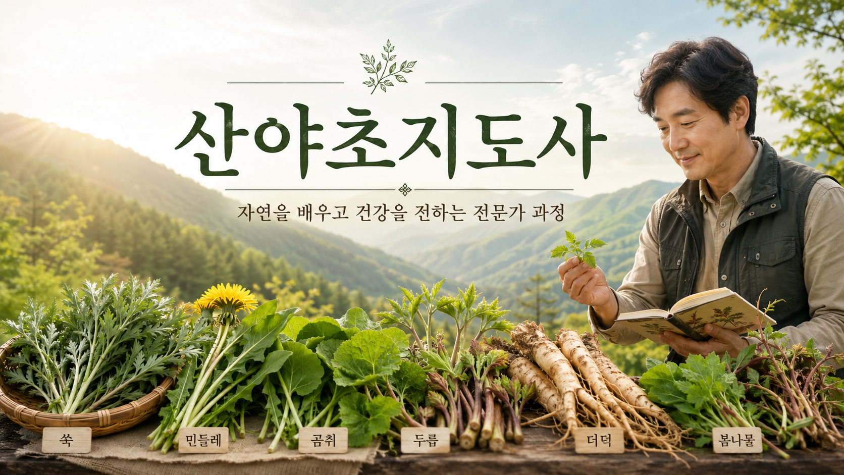 산야초지도사